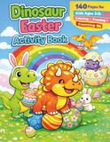 Dino Easter Coloring Book for Toddlers