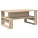 Table basse chêne Sonoma 90 x 50 x 40 cm bois d'ingénierie