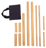 Merkloos Massagestaaf Massagestick - 11 stuks - Kneading massage - Voor rug, benen en armen