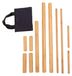 Merkloos Massagestaaf Massagestick - 11 stuks - Kneading massage - Voor rug, benen en armen