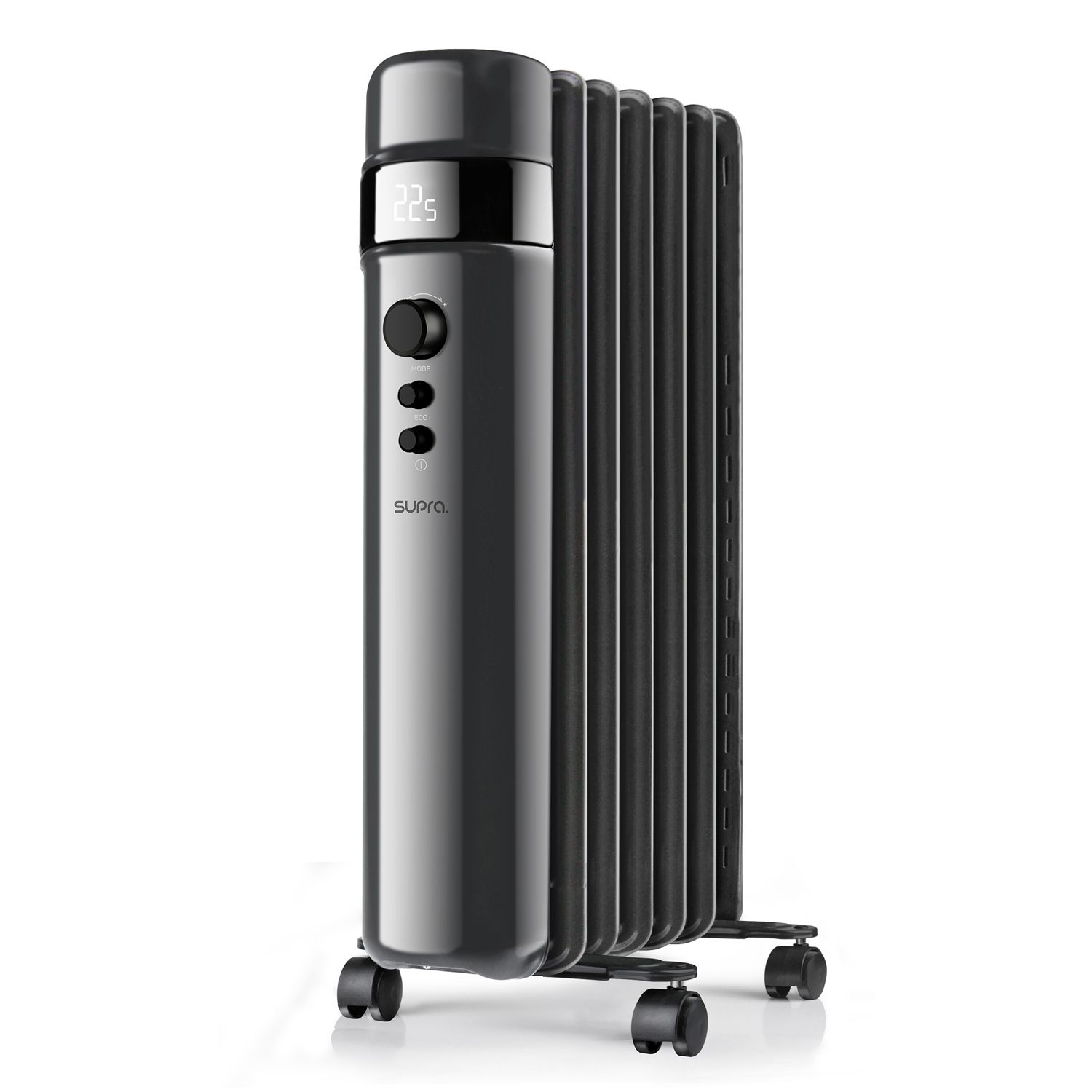 Supra OREA 1500 Oil Electric Space Heater - 1500W - Black