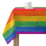 Belum tafelkleed van hars, vuilafstotend, 140 x 140 cm, 100% katoen, Pride 80