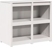 vidaXL Keukenkast MEPPEL Warmwit Grenenhout 55 x 92 cm