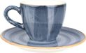 Bonna Aura Dusk - Tasse à expresso & soucoupe - 80 cc - Porcelaine - set de 6