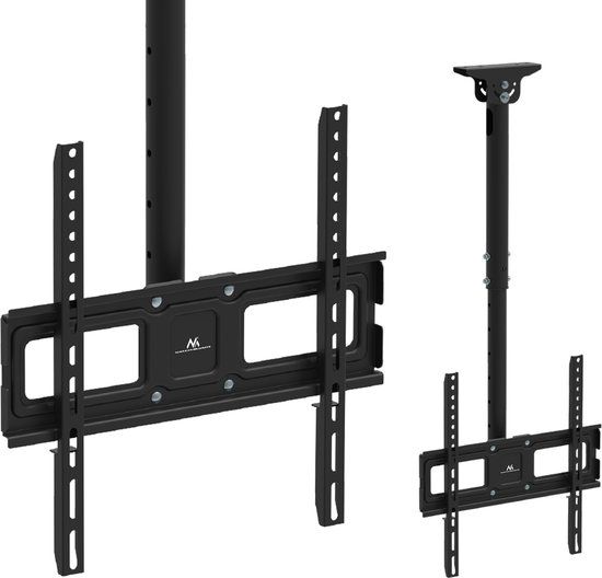 Maclean MC-943 - Plafondbeugel voor TV 32-50 inch - VESA 400x400 - Max. 35 kg - Zwart