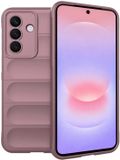 Techsuit Magic Shield Silicone Back Cover Paars - Geschikt voor Samsung Galaxy A37