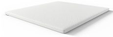 Surmatelas 160x200 cm, 7,5 cm mousse gel, housse lavable, antidérapant