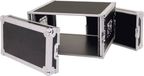 Roadinger 30109786 19 inch rack 6 HE Hout Incl. greep