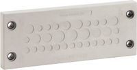 Icotek KEL-DPZ 24/15 Kabeldoorvoeringsplaat Klem-Ø (max.): 12 mm Polyamide, Elastomeer Grijs, Zwart 1 stuk(s)