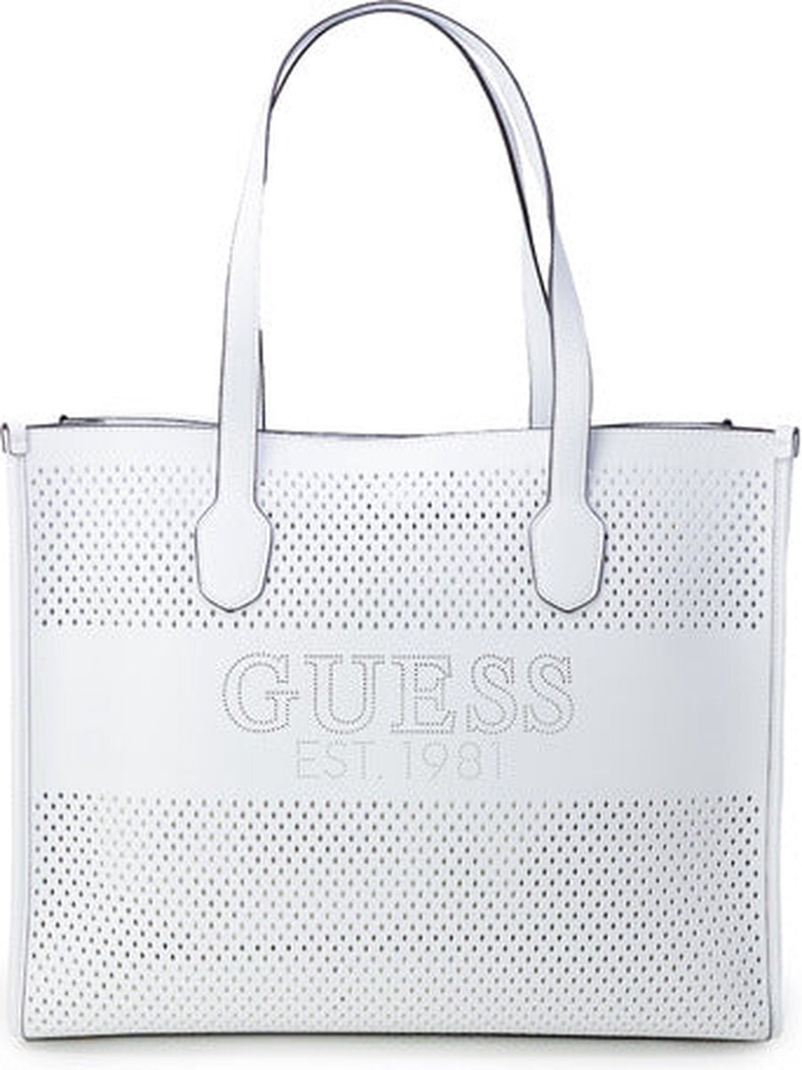 Guess Katey Perfect Tote Dames Shopper - Wit