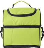 Merkloos Koeltas groen 12 liter - 26x26x18 cm