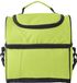 Merkloos Koeltas groen 12 liter - 26x26x18 cm