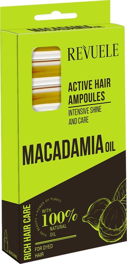 Revuele Macadamia Oil Active Hair Ampoules