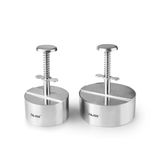 Ibili I-chef Hamburgervorm Zilver 11 Cm