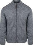 Steppin' Out Vest Melange Blauw Grijs - Maat L - Heren