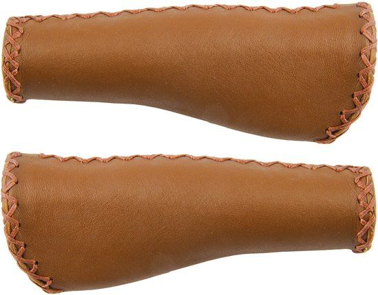Velo Handvatten Retro Ergo 13.5cm Bruin Per Paar