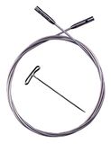 ChiaoGoo SWIV360 Silver Swivel Cable, 15cm, Small Join, 1 Piece
