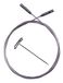 ChiaoGoo SWIV360 Silver Swivel Cable, 15cm, Small Join, 1 Piece