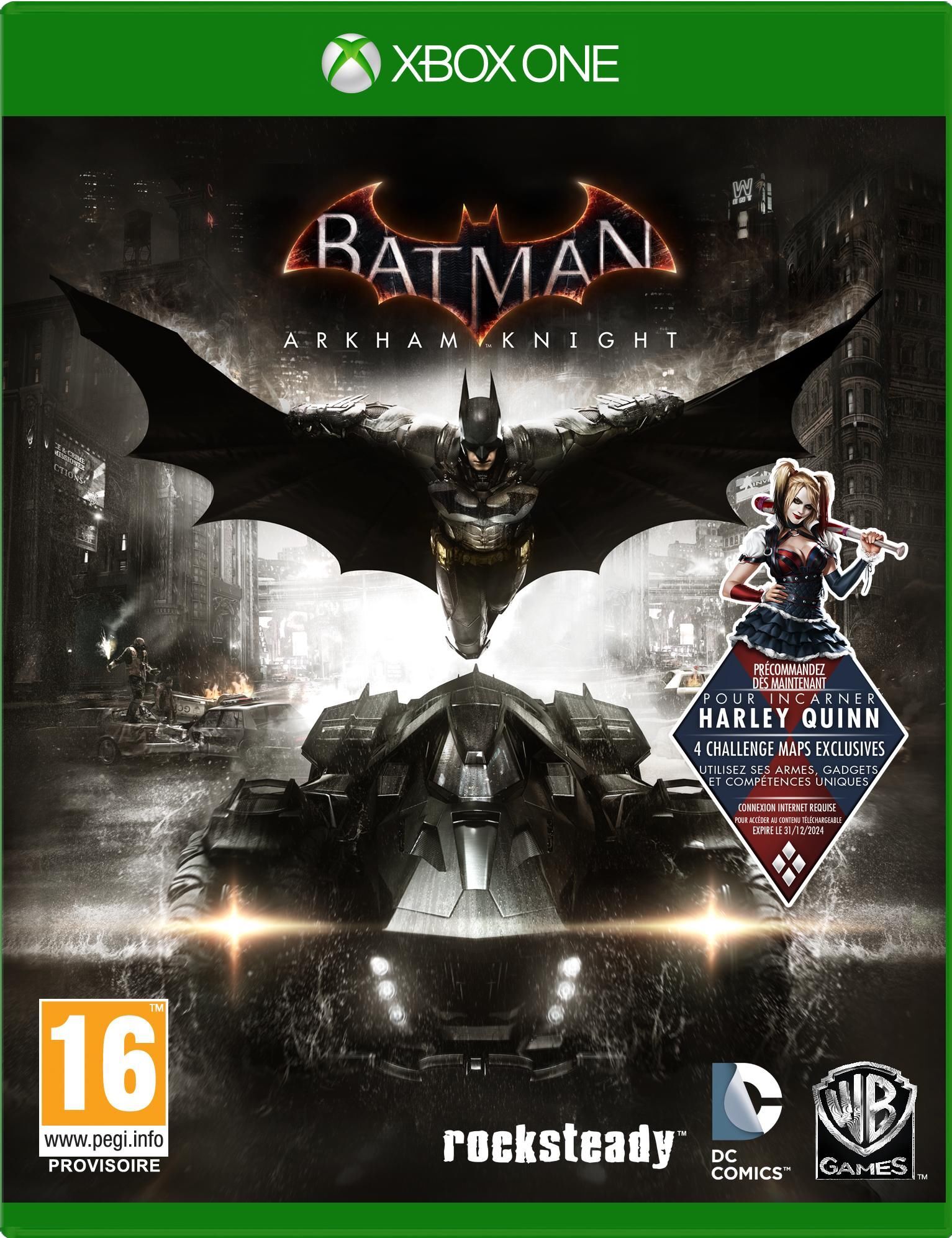 Warner Bros. Interactive Batman: Arkham Knight Xbox One Xbox One