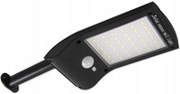 BES LED LED Tuinverlichting - Buitenlamp - Prixa Slinky - Zonne-energie - Bewegingssensor - 5W - Helder/Koud Wit 6000K - Mat Zwart - Kunststof