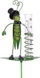 Hanamura Regenmeter Tuin met Grondpen – Pluviometer – Sprinkhaan Vorm