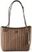 GUESS Cheryl Two Compartment Tote Dark Taupe Schoudertas
