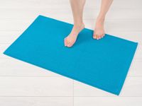 Hammetex 100% katoenen antislip badmat, 51x86 cm, turquoise