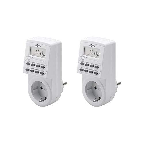 Goobay digitale timer nauwkeurige en comfortabele bediening, 2er Pack, 2