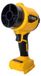 Turboblower sans fil - Souffleur portable - 32000 tours par minute - Moteur sans balais - Convient pour voiture, neige et poussière - Flux d'air puissant - Fonctionne sans batterie
