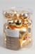 Kaemingk Kerstbalhartjes goud mat/glans - 4 cm - set van 12 stuks