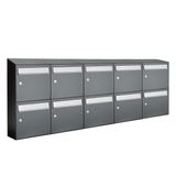 Allux Flow Set 5-Breed, 2-Hoog Met Dak Antraciet - 40040065_5x2d