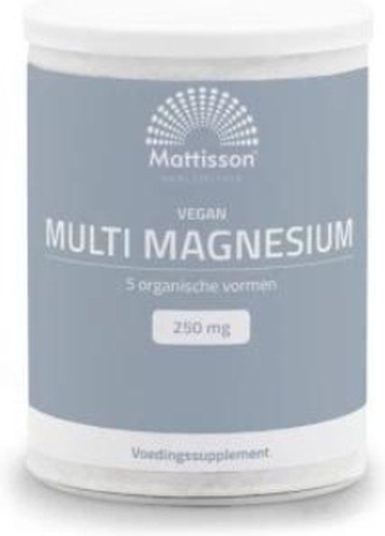 Mattisson Multi Magnesium 250 mg Complex - 200g