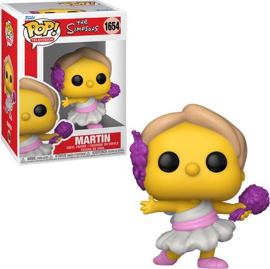 Funko Pop Television: The Simpsons - Martin Funko Pop #1654