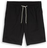 Tom Tailor Denim Heren Katoenen Korte Broek Regular Fit Black Maat M