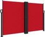 vidaXL Windscherm uittrekbaar 140x1200 cm rood