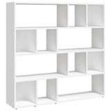 VidaXL Boekenkast/kamerscherm 105x24x102 cm Wit