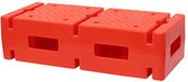 Softee Pvc Blok Met Standaard Voor Paal En Ring Rojo ÚNICA