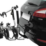 Universeel Fietsendrager Electrische Fietsen 2 Trekhaakdrager 60 kg Staal Aluminium Zilver Zwart