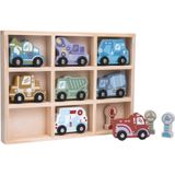 2Kids Toys Wooden Car Set Houten speelgoed 12 st