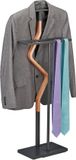 Merkloos / Sans marque Relaxdays dressboy modern - mdf - staal - tot 8 kg - slaapkamer - staand - antraciet-natuur