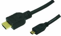 LogiLink 1.4 High Speed HDMI naar Micro HDMI kabel - 1.5 m - Zwart