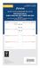 Filofax Agenda Personal Professional 1 week op 2 pagina's Duits 2027