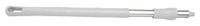 Maya Professional Tools 49812-1 ergonomische steel, aluminium, FBK/levensmiddelhygiëne, 650 mm x 32 mm, wit