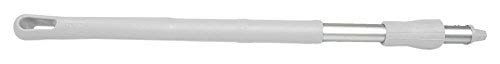 Maya Professional Tools 49812-1 ergonomische steel, aluminium, FBK/levensmiddelhygiëne, 650 mm x 32 mm, wit