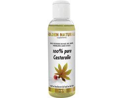 Golden Naturals 100% pure Castorolie (150 milliliter)