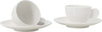 Gimex Royal Line Espresso set - Ivory - 85 ml - 2 Stuks