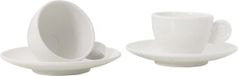 Gimex Royal Line Espresso set - Ivory - 85 ml - 2 Stuks