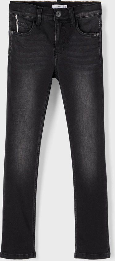 NAME IT NKMTHEO XSLIM JEANS - Jongens Jeans - Maat 158 - Black Denim