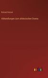 Abhandlungen Outlook Verlag Abhandlungen zum altdeutschen Drama Hardcover