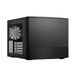 Fractal Design Node 804 – zwart – compacte computerhoes – mATX – High Airflow – modulaire binnenkant – 3 x Fractal Design Silent R2 120 mm fans inbegrepen – waterkoeling klaar – USB 3.0 – venster zijpaneel